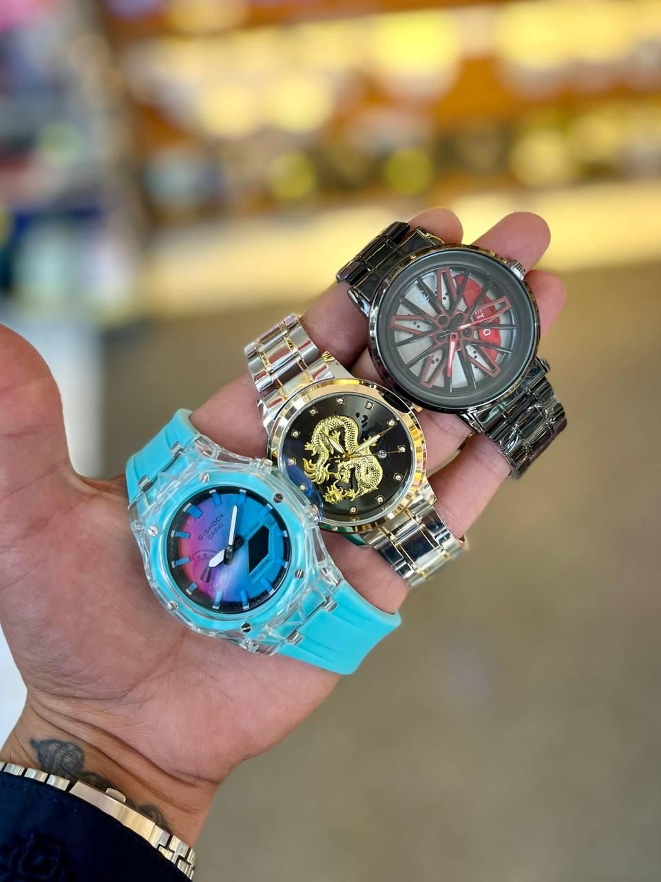 رینگی.دارگون.جیشاک پمپی|ساعت|قم, زاویه|دیوار