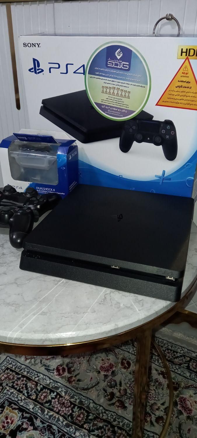 دستگاه ps4 اسلیم 1 ترا آکبند|کنسول، بازی ویدئویی و آنلاین|تهران, خلیج فارس|دیوار