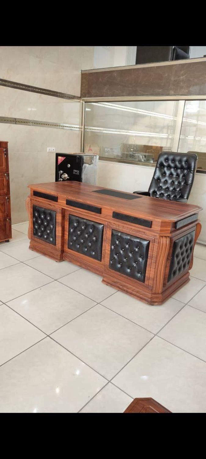 میز مدرن شرکتی جدیدوکلاسیک ملامینه MDF|دفتر کار|تبریز, |دیوار