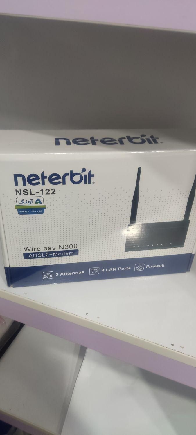 مودم NeterBit Nsl122 Adsl|مودم و تجهیزات شبکه|صومعه‌سرا, |دیوار