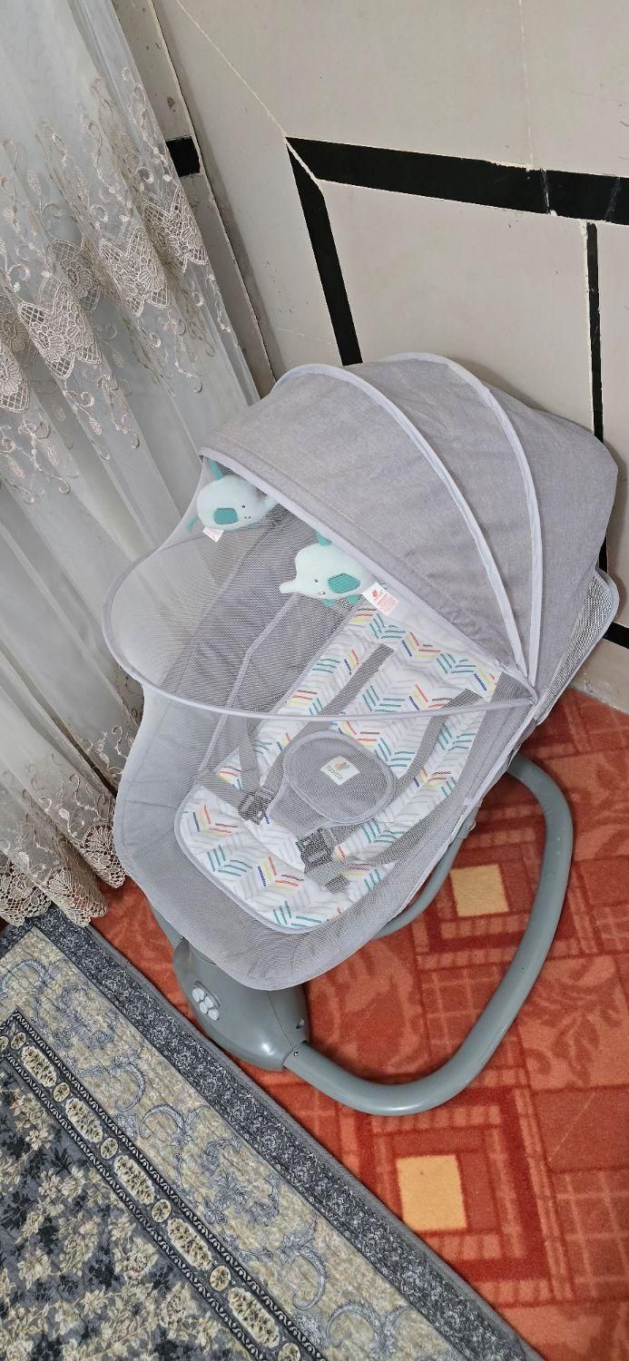 گهواره برقی ماستلا ( نی نی لای لای )|اسباب و اثاث بچه|زابل, |دیوار