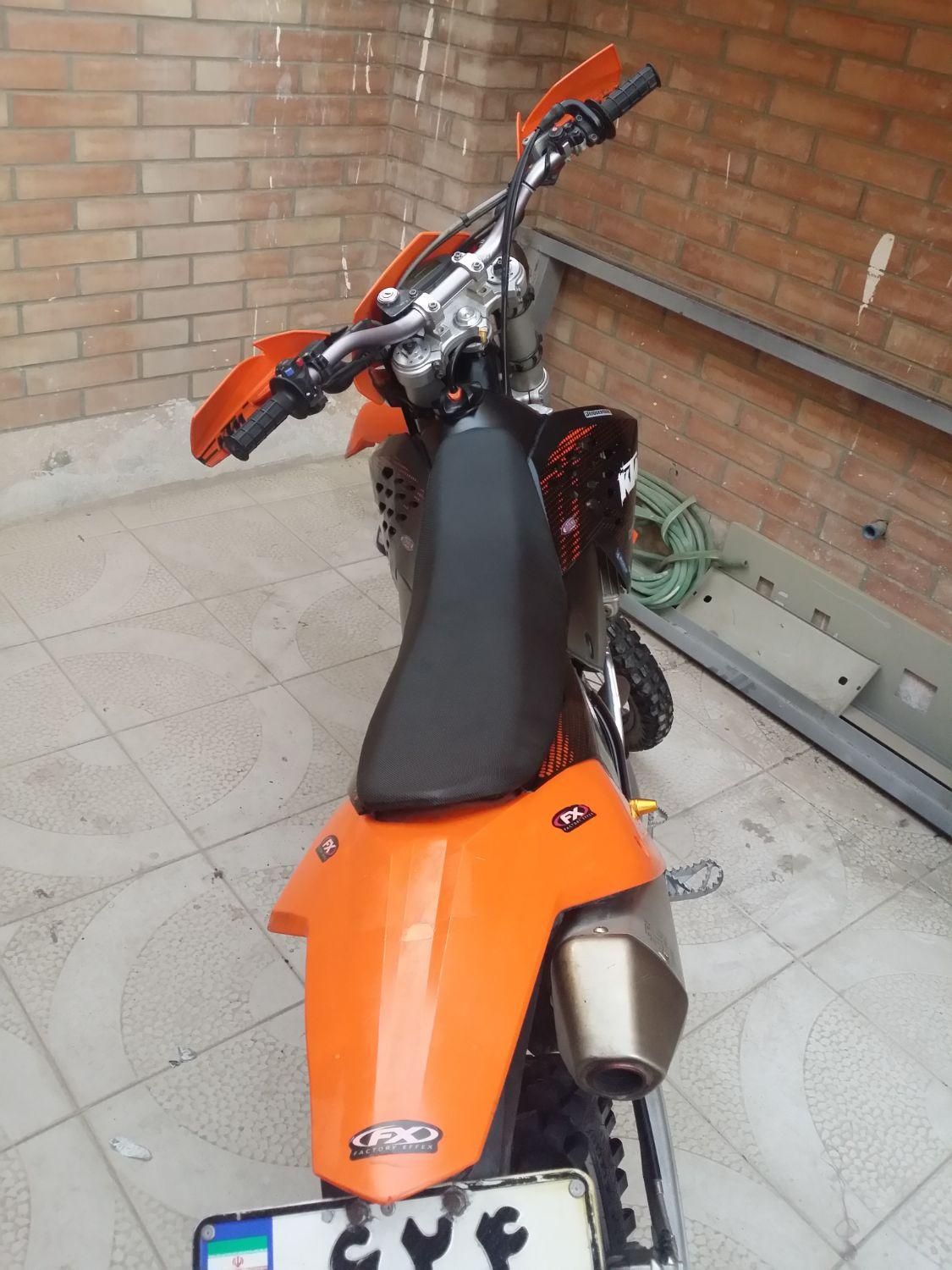 KTM 250 اندرو پلاک ملی کی تی ام|موتورسیکلت|اصفهان, رکن الدوله شرقی|دیوار
