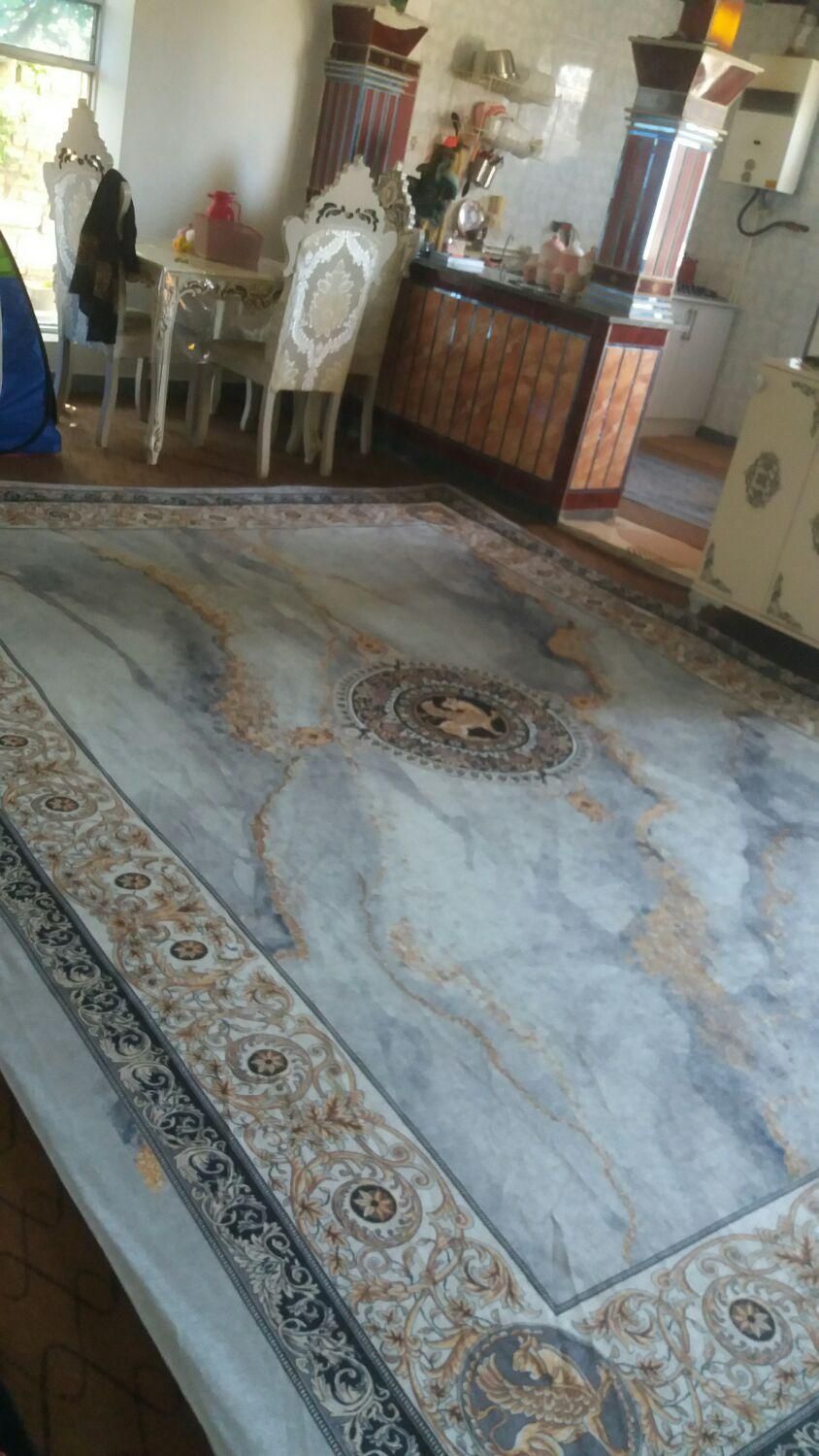 یک جفت رو فرشی کشدار مخمل۱۲ متری شیک|روفرشی|پارس‌آباد, |دیوار