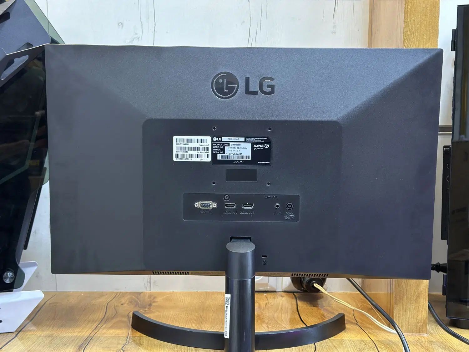 مانیتور ۲۴ اینچ IPS ال‌جی کیفیت بالا، قیمت مناسب|قطعات و لوازم جانبی رایانه|اردبیل, |دیوار