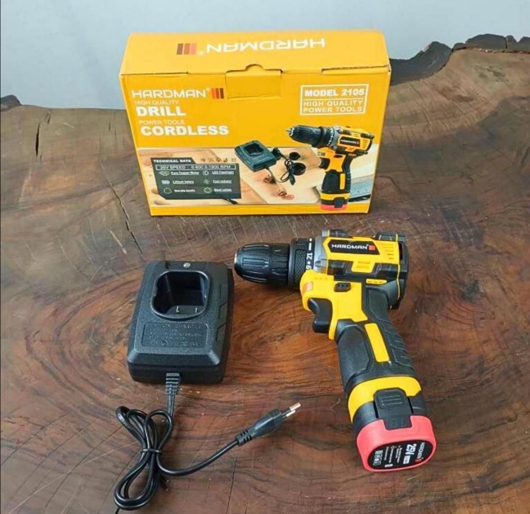 دریل شارژی تک باطری براشلس گیربکسی صنعتی|ابزارآلات|اصفهان, کشاورزی|دیوار