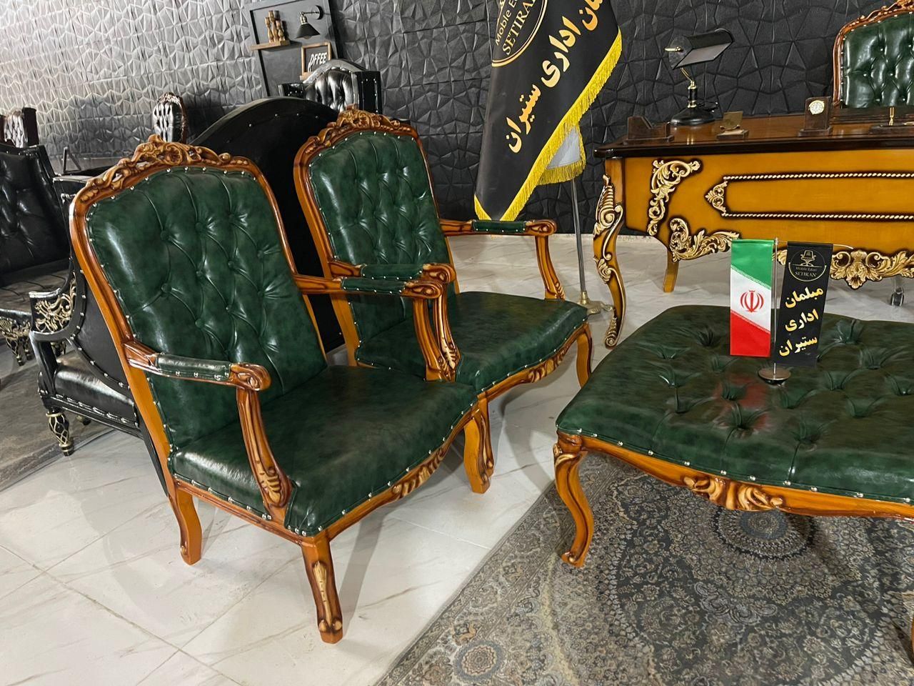 مبلمان اداری آمریکایی با شرایط اقساط|دفتر کار|تهران, یافت‌آباد|دیوار