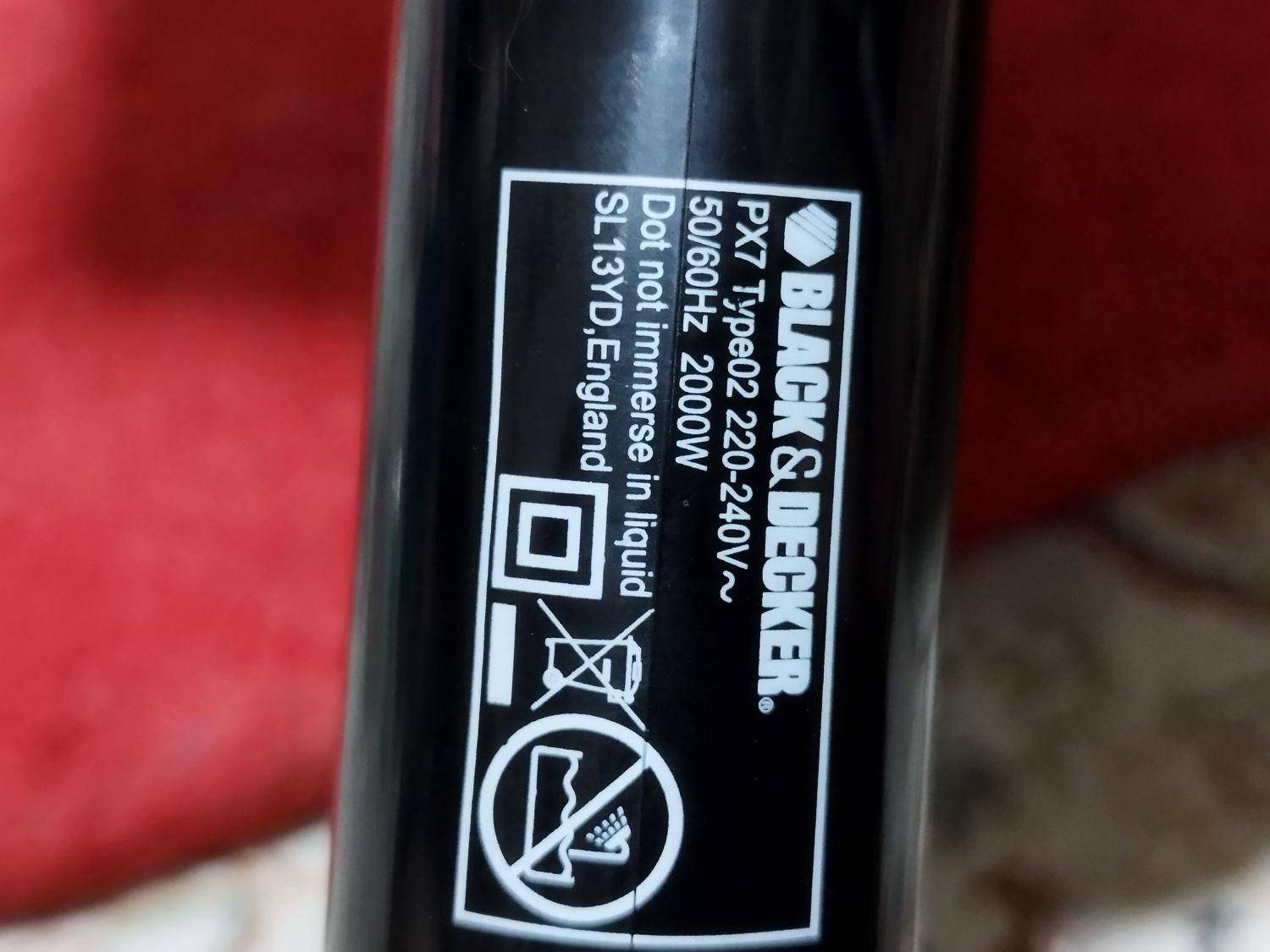 سشوار black & decker مدل px7 type 2|آرایشی، بهداشتی، درمانی|تهران, هاشمی|دیوار