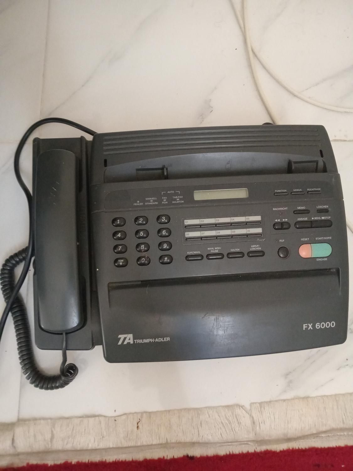 FX6000MODEL(TA)TRIUMPH-ADLER|پرینتر، اسکنر، کپی، فکس|کرج, برغان|دیوار