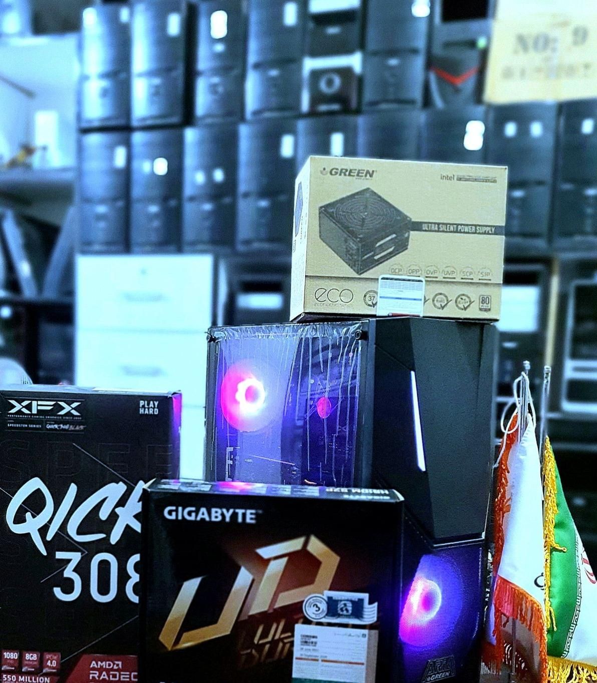 کیس i5 نسل 12 رم 16 هارد NVME گرافیک حرفه‌ای K620|رایانه رومیزی|مشهد, جانباز|دیوار