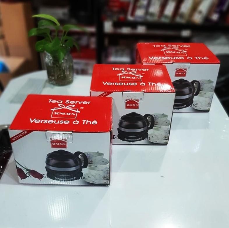 قوری 3 عددی پیرکس طرح فرانسه کوچک SONGSUN|قوری، کتری، قهوهساز دستی|بندر انزلی, کارآموزی|دیوار