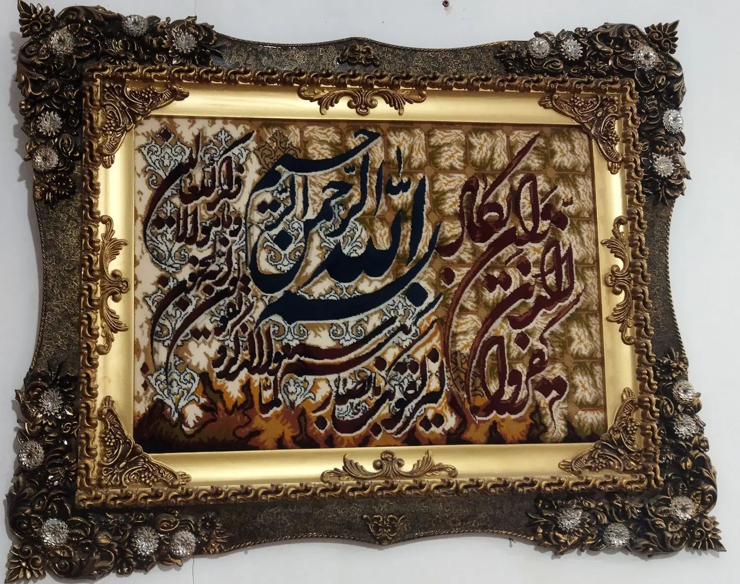 تابلو فرش|تابلو فرش|مشهد, شهرک امام هادی (شهرک غرب)|دیوار