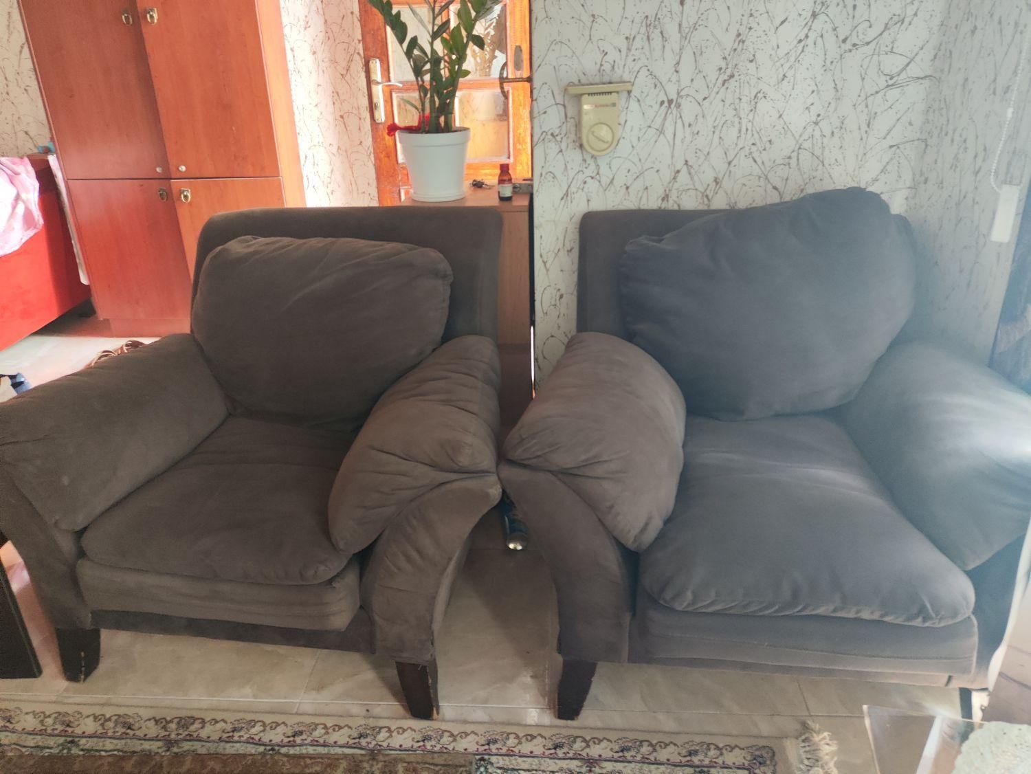 مبل چهار نفره|مبلمان خانگی و میز عسلی|رویان, |دیوار