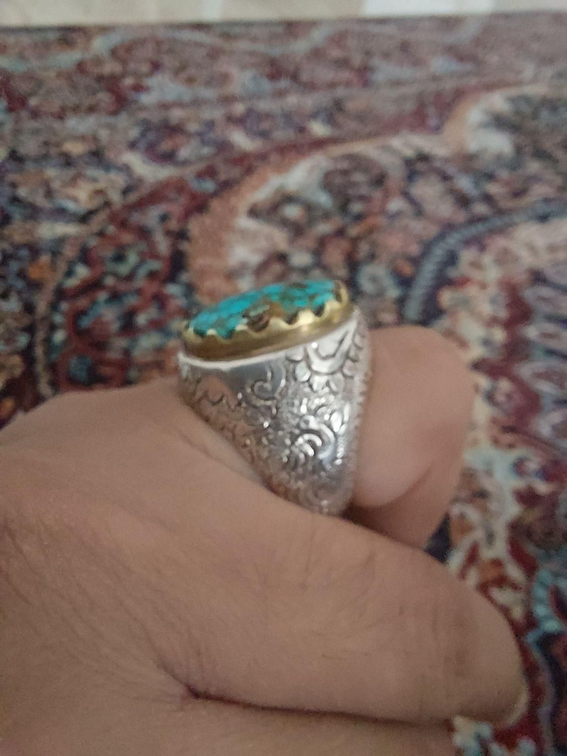 انگشتر فیروزه|جواهرات|سنندج, |دیوار