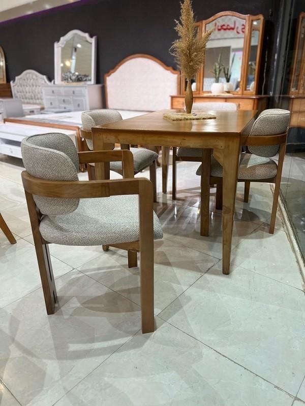 میز و صندلی ناهار خوری 4 نفره مدل اچ|میز و صندلی غذاخوری|نیشابور, فضل|دیوار