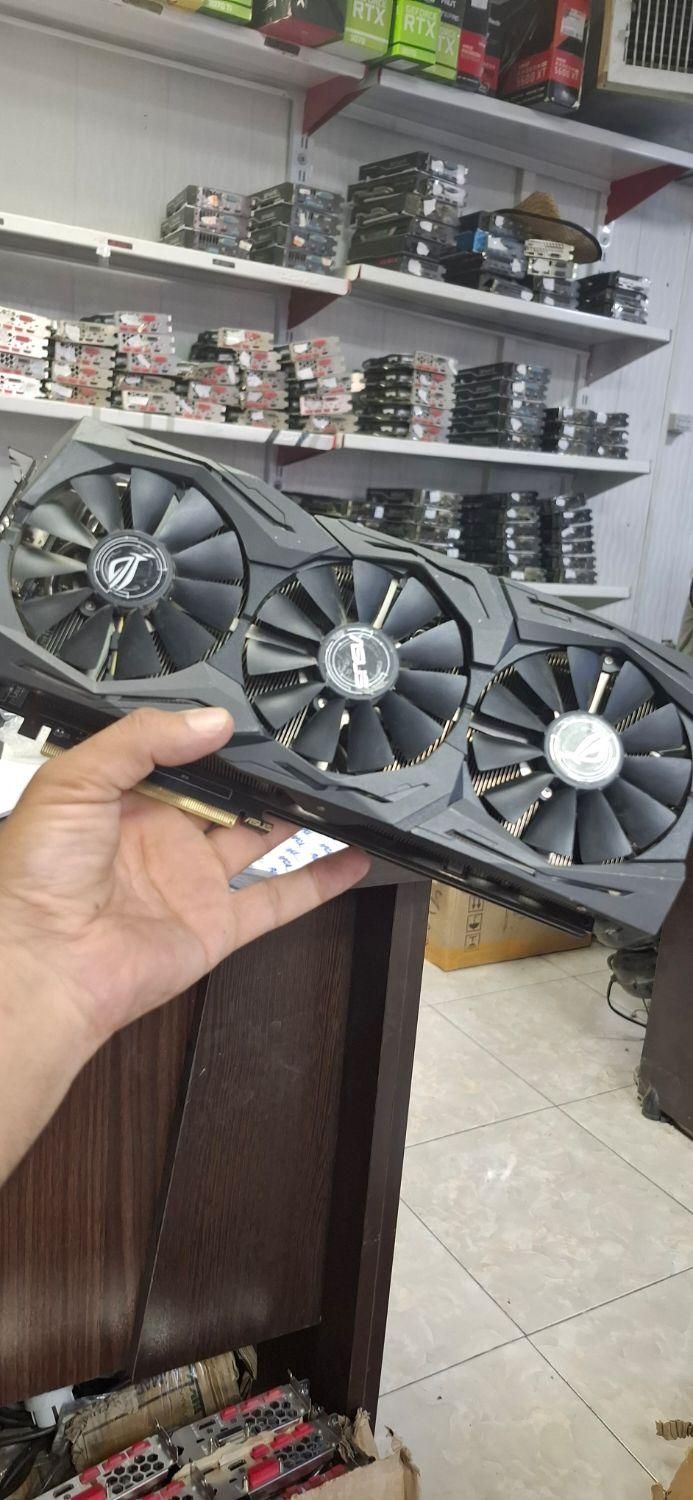 گرافیک ایسوس راگ استریکس rx580 asus rog|قطعات و لوازم جانبی رایانه|تهران, آذربایجان|دیوار