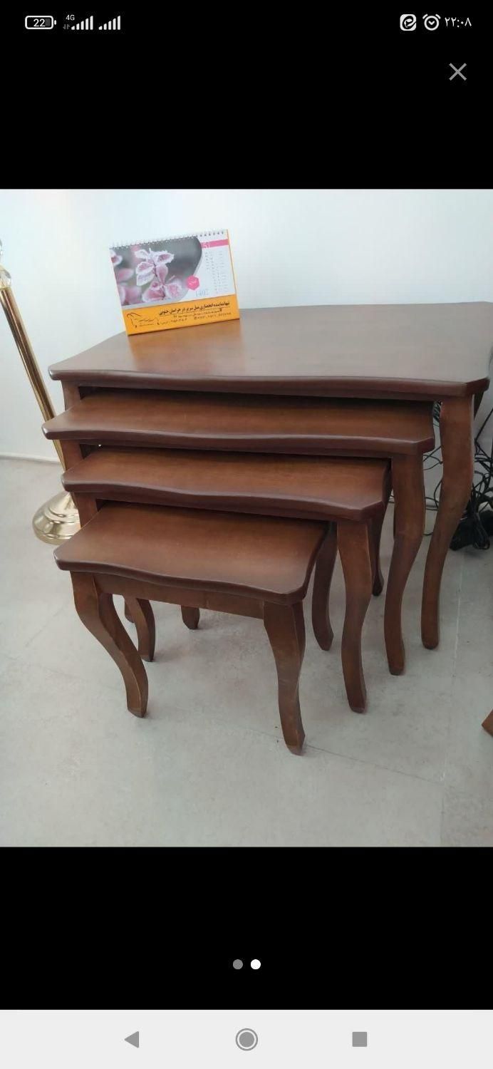 میز عسلی زیر هم رو ..بغل مبل..|مبلمان خانگی و میز عسلی|بیرجند, |دیوار