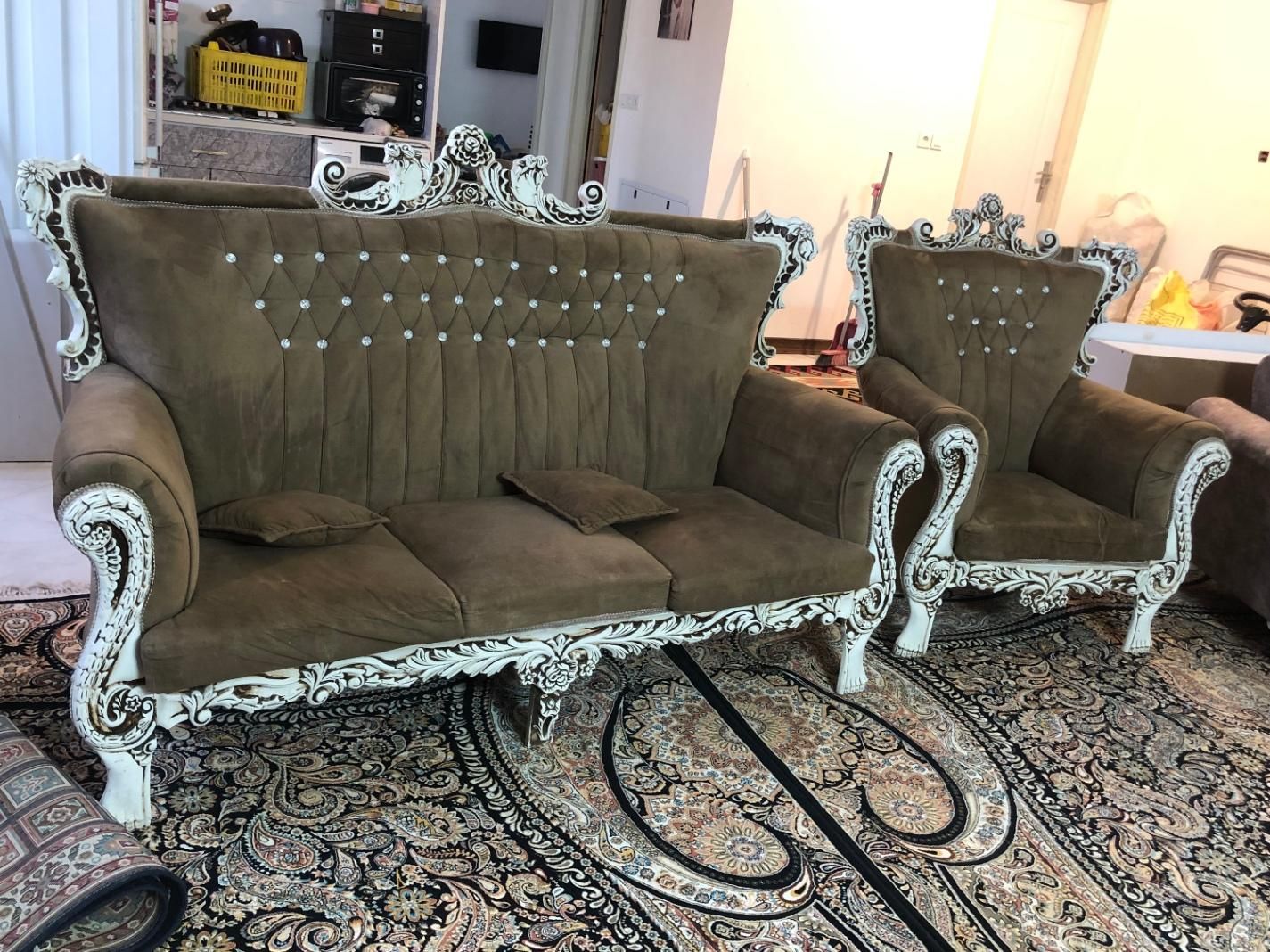 سرویس چوب|مبلمان خانگی و میز عسلی|بیرجند, |دیوار