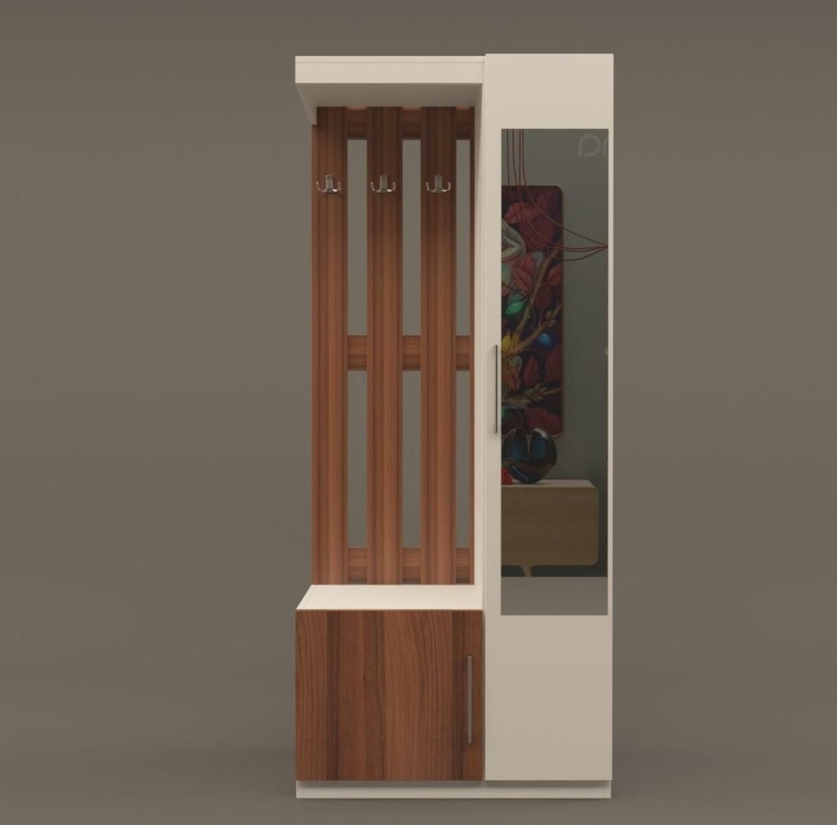 جاکفشی و رخت‌آویز کد ۶۰۱|جاکفشی، کمد، دراور|رشت, گلسار|دیوار