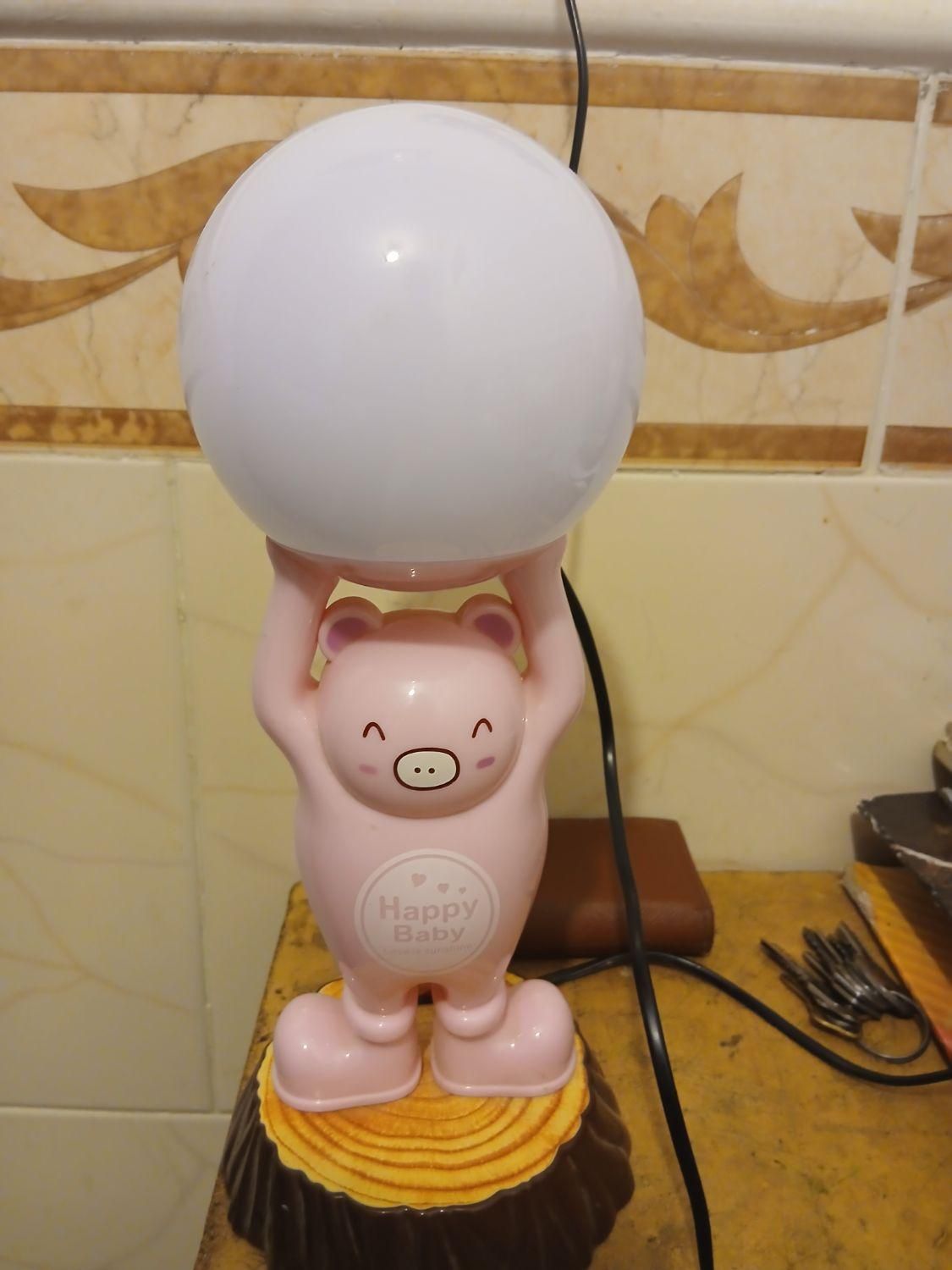 چراغ خواب زیبا|چراغ خواب و آباژور|بندر گناوه, |دیوار