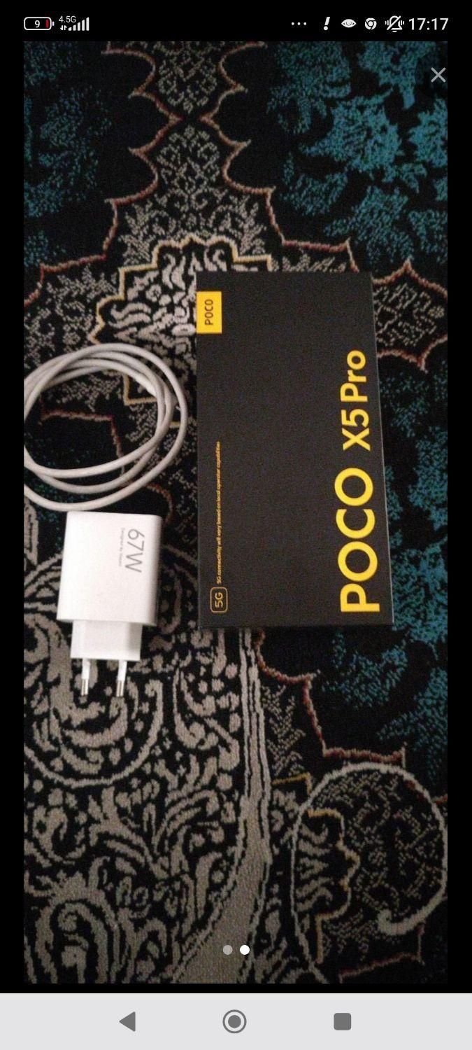 شیائومی Poco X5 Pro با حافظهٔ ۲۵۶ گیگابایت|موبایل|تهران, فردوس|دیوار