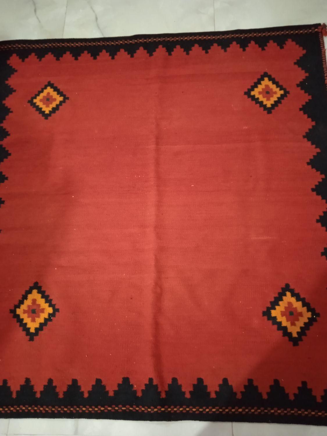 سفره دست بافت|گلیم، جاجیم، گبه|رفسنجان, |دیوار