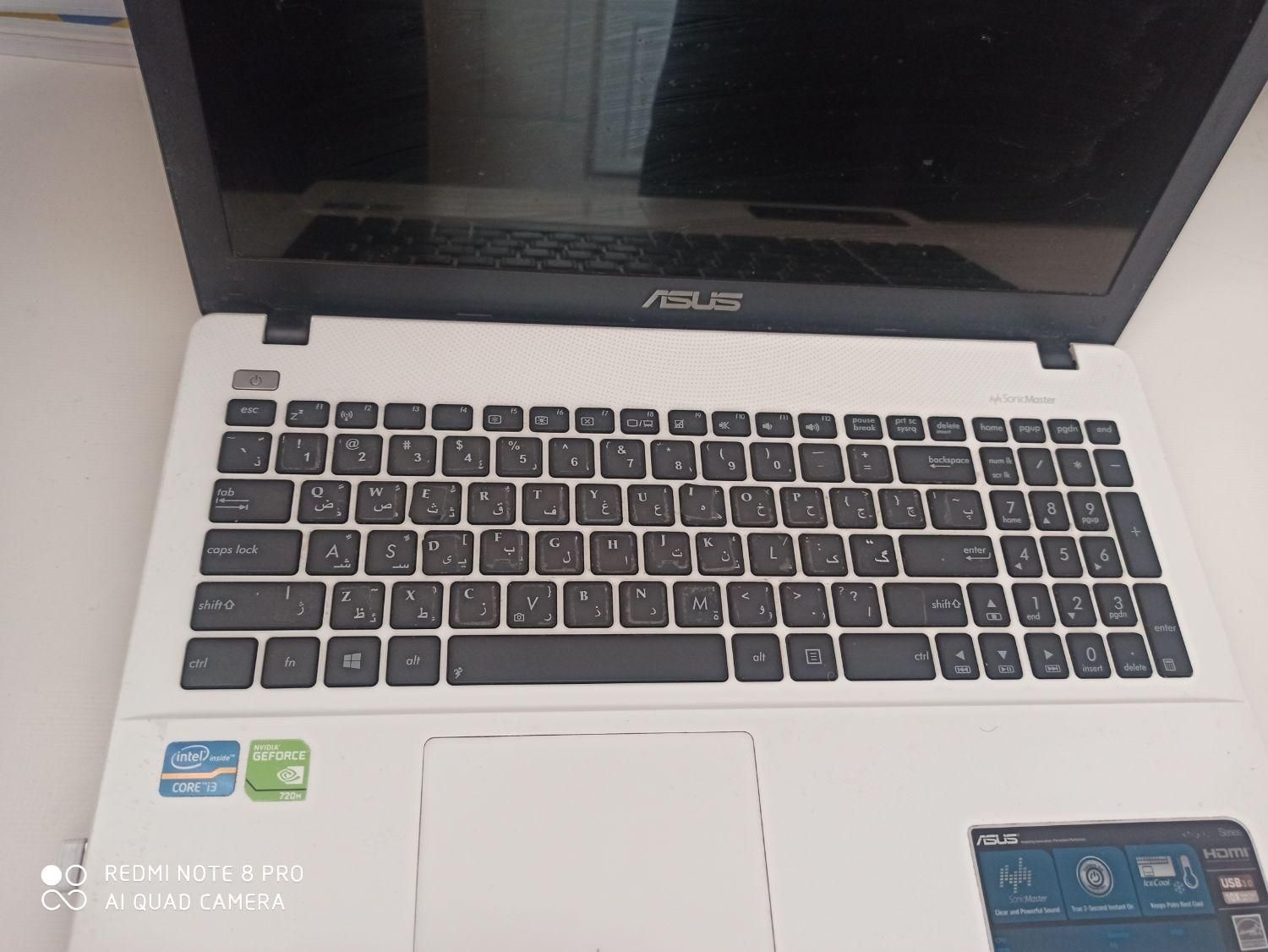 لپ تاب Asus X550C|رایانه همراه|سیرجان, |دیوار