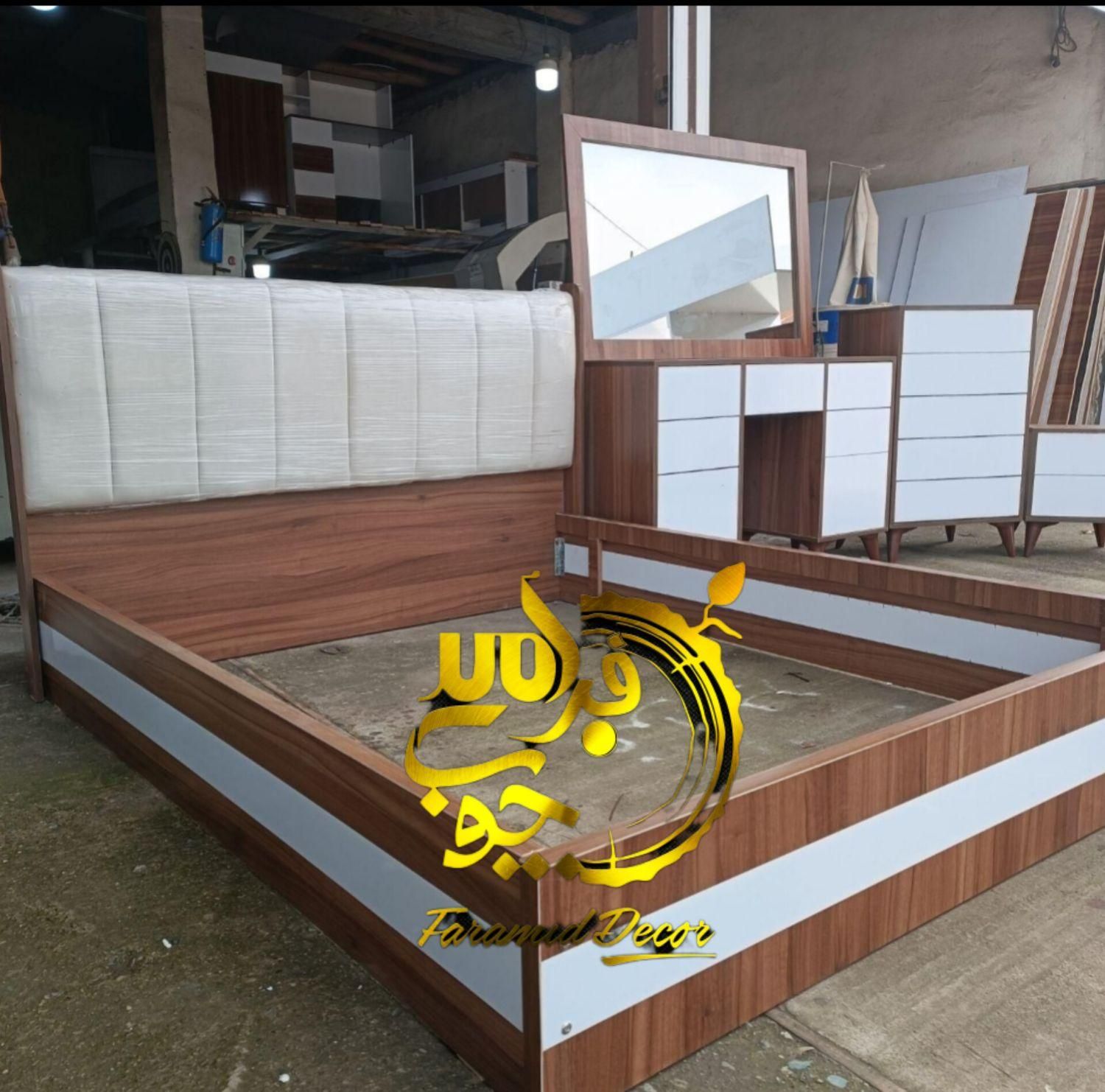 سرویس خواب *تخت خواب تشک مدل* کیاسان*|تخت و سرویس خواب|رشت, استقامت ۲|دیوار