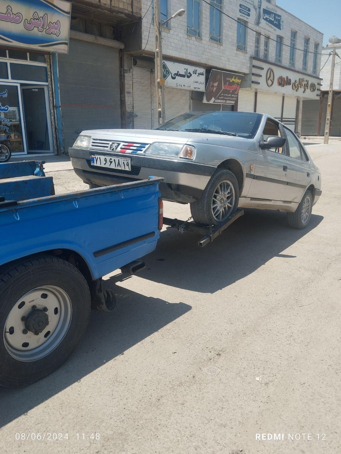 امداد خودرو یدک کش جرثقیل مجهز به سیستم بالن|خدمات حمل و نقل|کرمانشاه, |دیوار