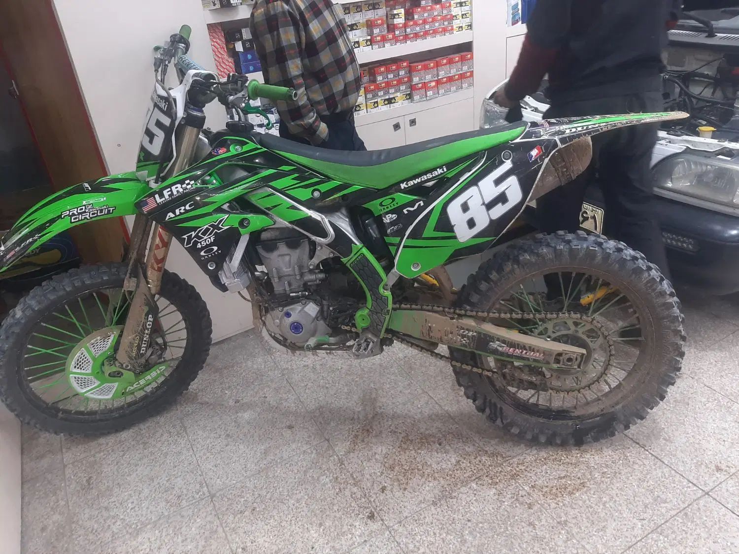 kx450f کروم سلامت ۲۰۱۵|موتورسیکلت|همدان, |دیوار