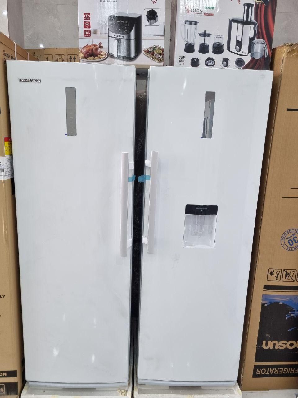 یخچال فریزر دوقلو‌ یخساران مدل مروارید یخساز|یخچال و فریزر|کرمانشاه, |دیوار