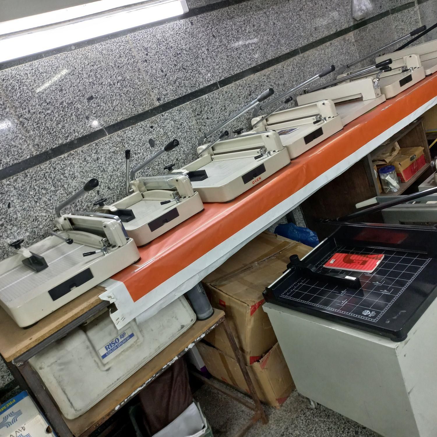 دستگاه سیمی سوپربایند صحافی فنرزن کاتر برش کتاب|لوازم التحریر|تهران, جوانمردان (اندیشه)|دیوار