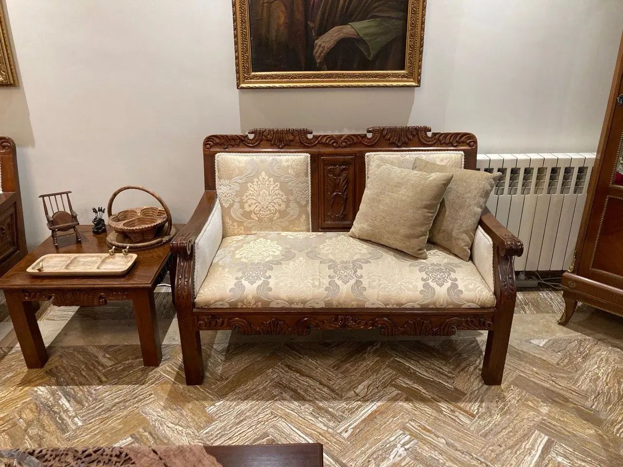 مبلمان استیل طرح مدرن کلاسیک چوب راش|مبلمان خانگی و میز عسلی|تهران, اقدسیه|دیوار