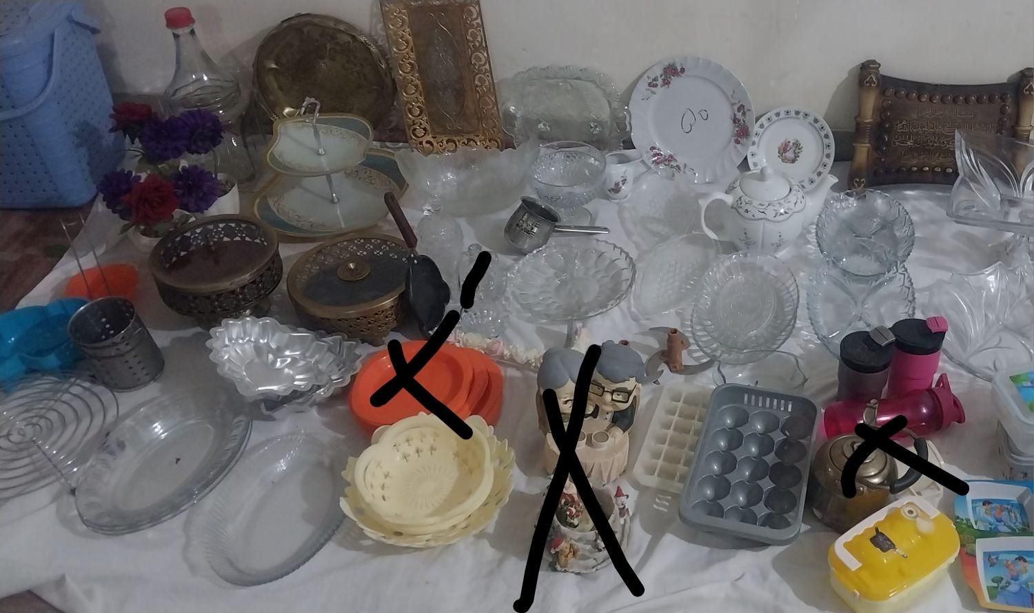 تعدادی ظرف|ظروف سرو و پذیرایی|تهران, اتابک|دیوار