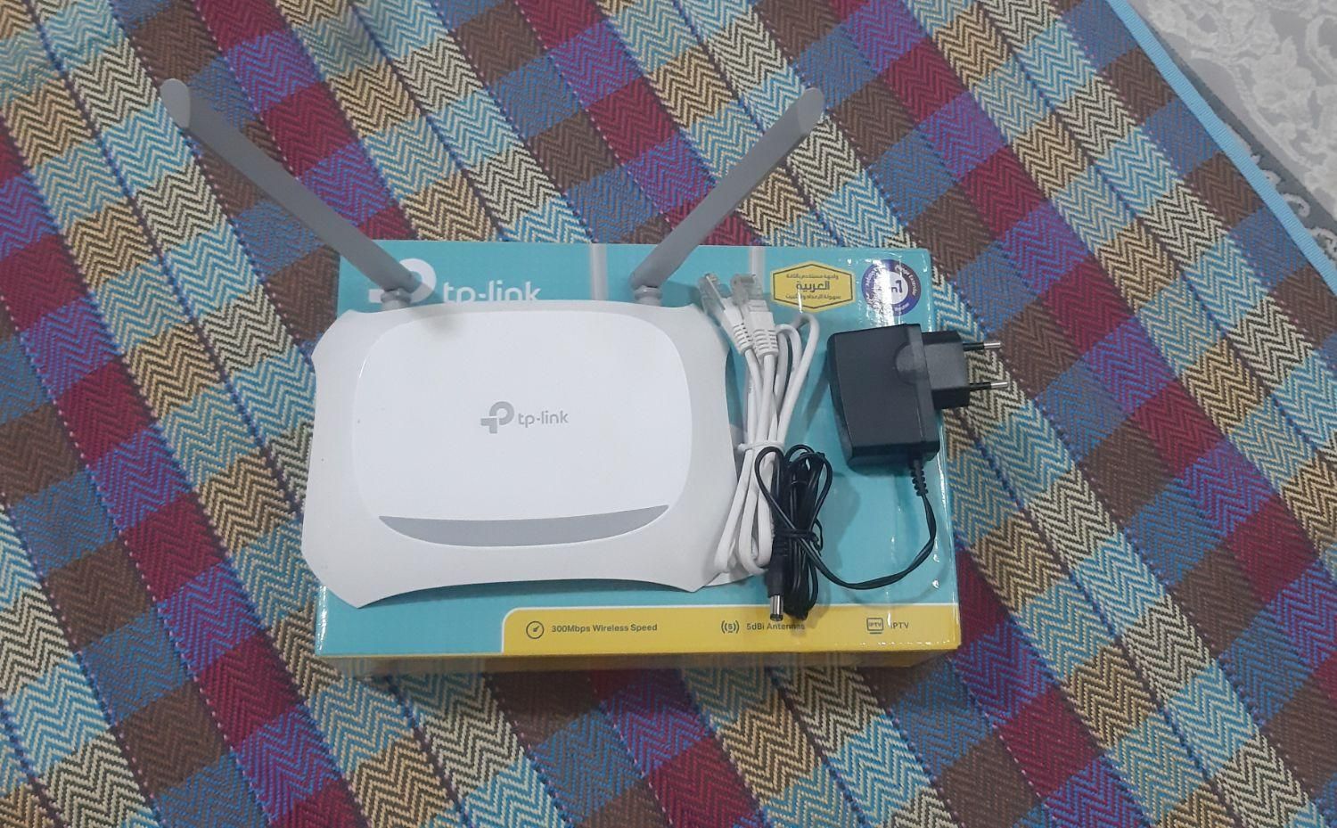 روتر بی سیم 300mbps تی پی لینک|مودم و تجهیزات شبکه|ایلام, |دیوار