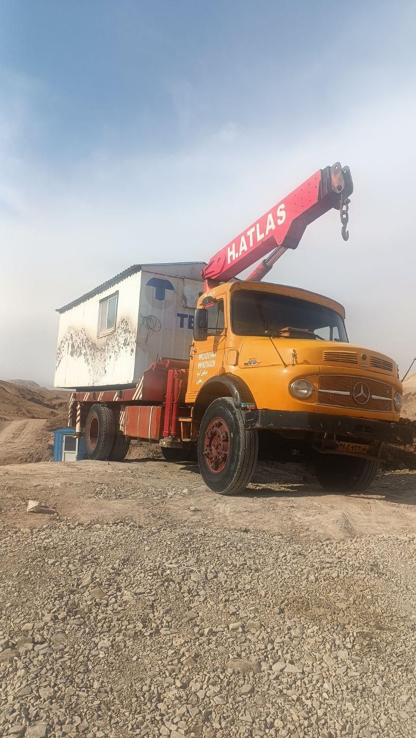 جرثقیل کفی بنزتک|خودرو سنگین|شریف‌آباد, |دیوار