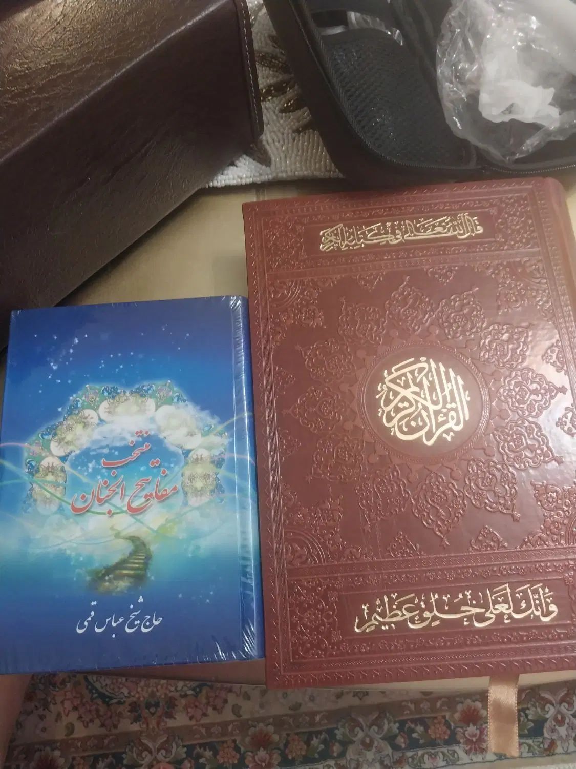قرآن ومفاتیح صوتی قلمی نو آکبند سالم|کتاب و مجله مذهبی|تهران, اقدسیه|دیوار