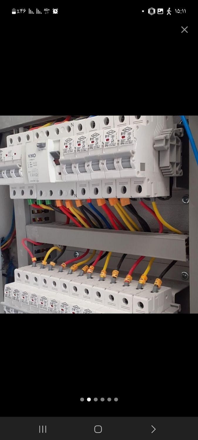 برق کاری تخصصی (عیب یابی و تعمیر و سیم کشی پروژه)|خدمات پیشه و مهارت|رشت, استقامت ۱|دیوار