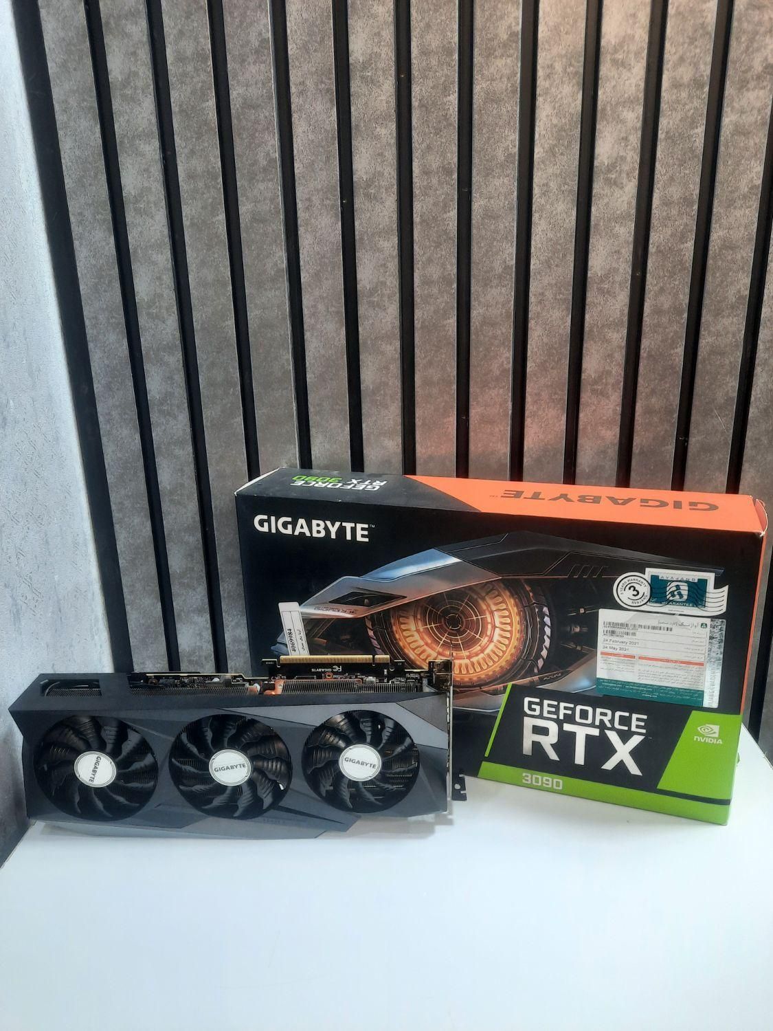 کارت گرافیک GIGABYTE RTX 3090 24GB|قطعات و لوازم جانبی رایانه|اصفهان, درب کوشک|دیوار