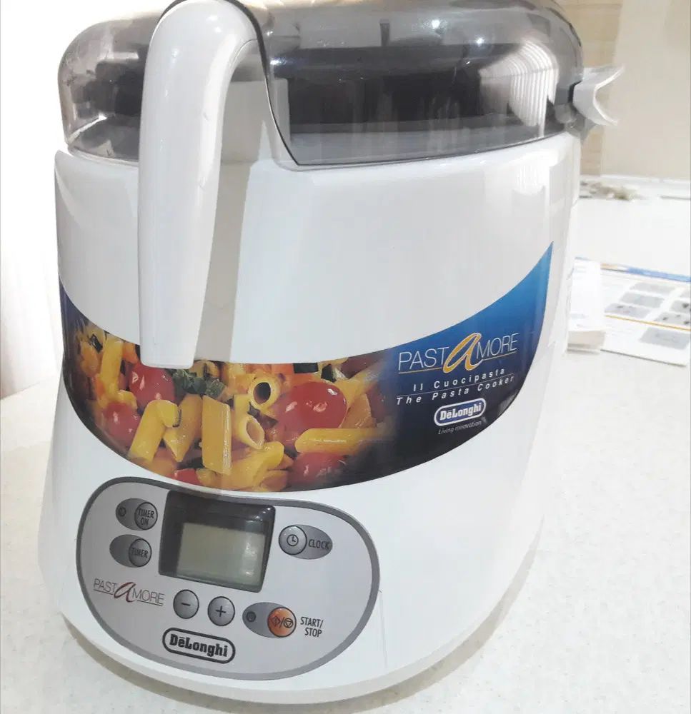 پاستاپز سفید خودکار ایتالیا Delonghi همراه راهنما|اجاق گاز و لوازم برقی پخت‌وپز|تهران, فرحزاد|دیوار