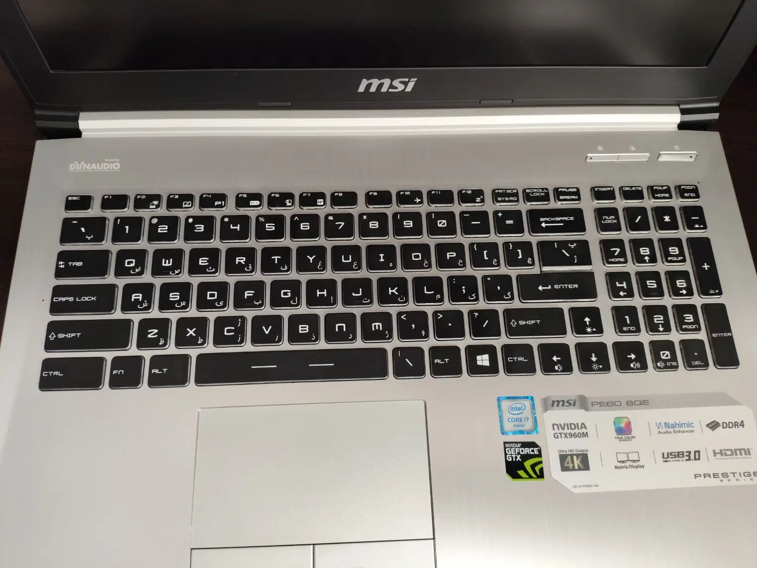 لپتاپ MSI مدل پرستیژ|رایانه همراه|تبریز, |دیوار