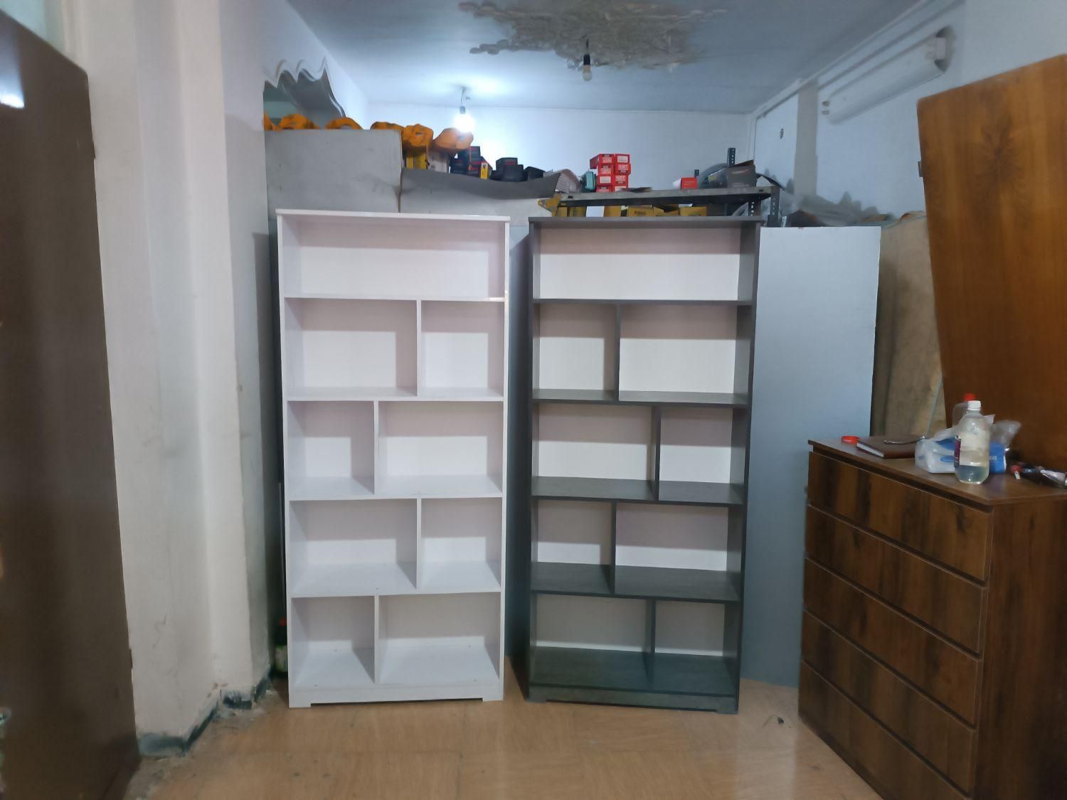 کتابخانه قفسه دکور (تولیدی)|کتابخانه، شلف، قفسه‌های دیواری|شیراز, قالیشویی|دیوار