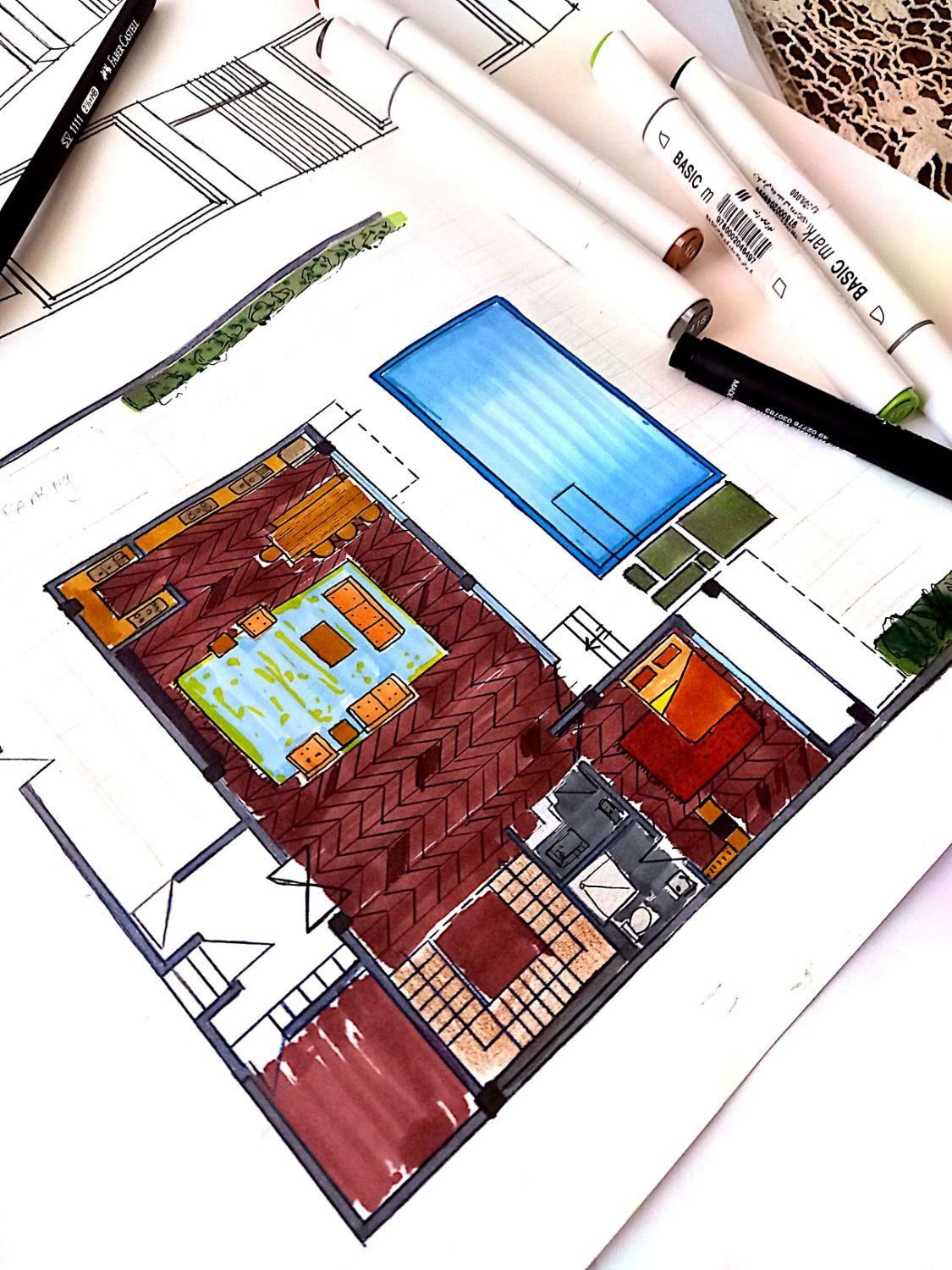 انجام پروژه های دانشجویی و اجرایی معماری|خدمات آموزشی|رشت, دیلمان|دیوار