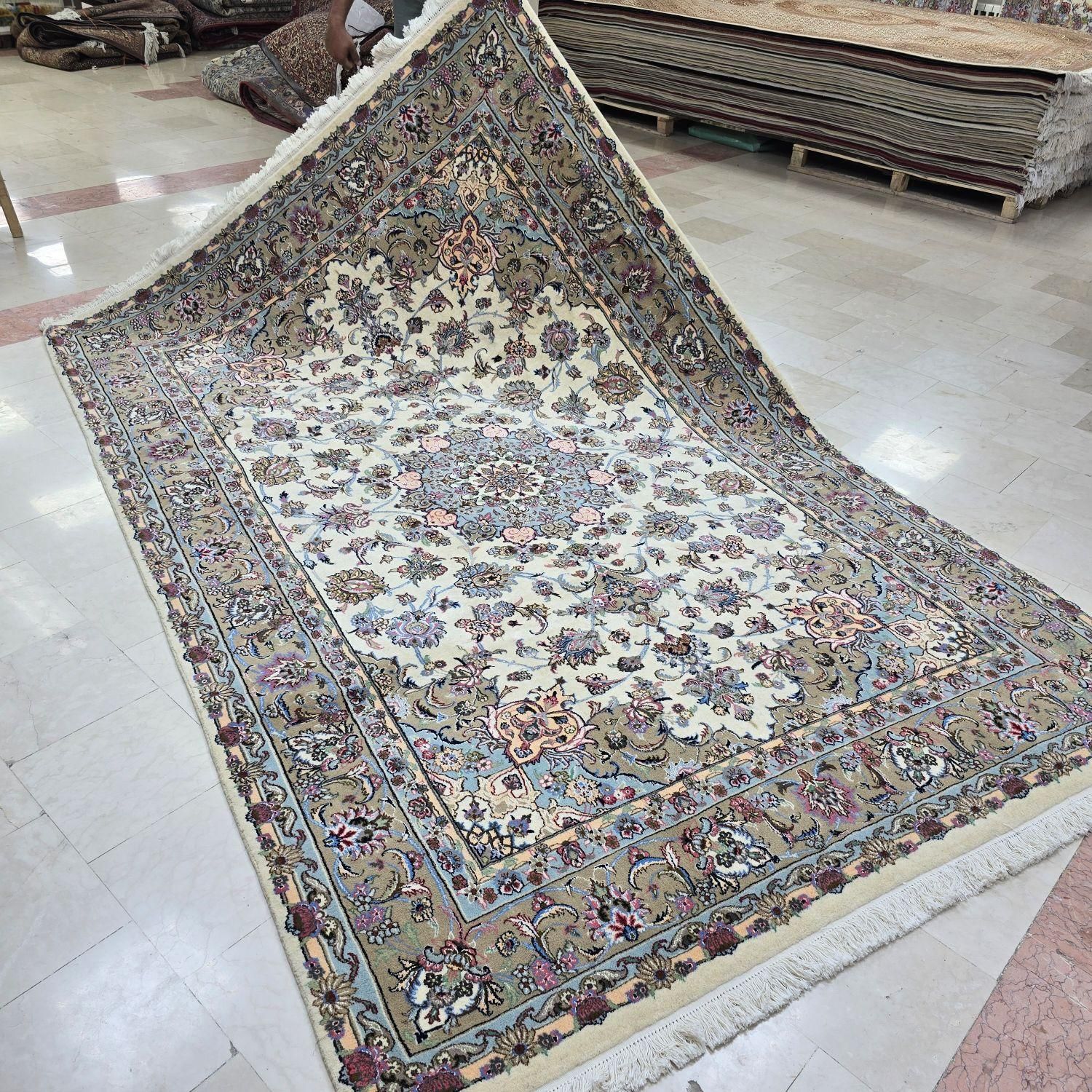 فرش دستباف ابریشم استان خراسان(طرح تبریز)قسطی|فرش|تهران, ونک|دیوار