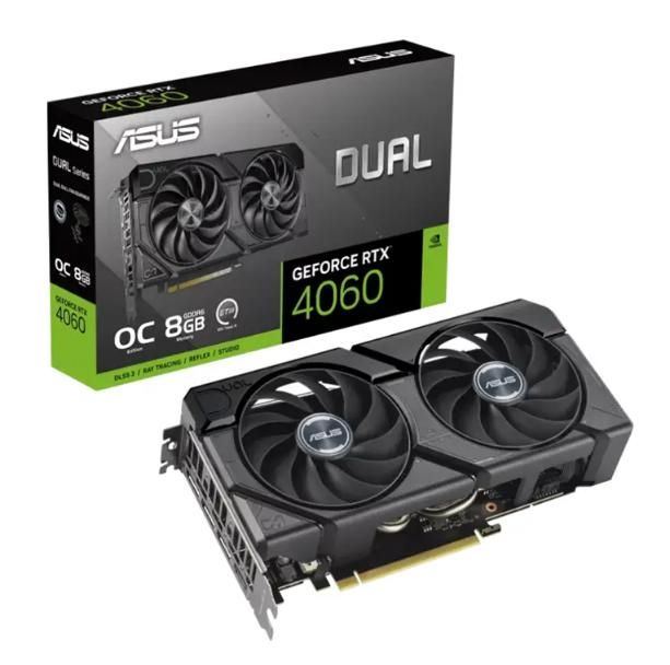 کارت گرافیک ایسوس RTX 4060 OC آکبند|قطعات و لوازم جانبی رایانه|قم, عمار یاسر|دیوار