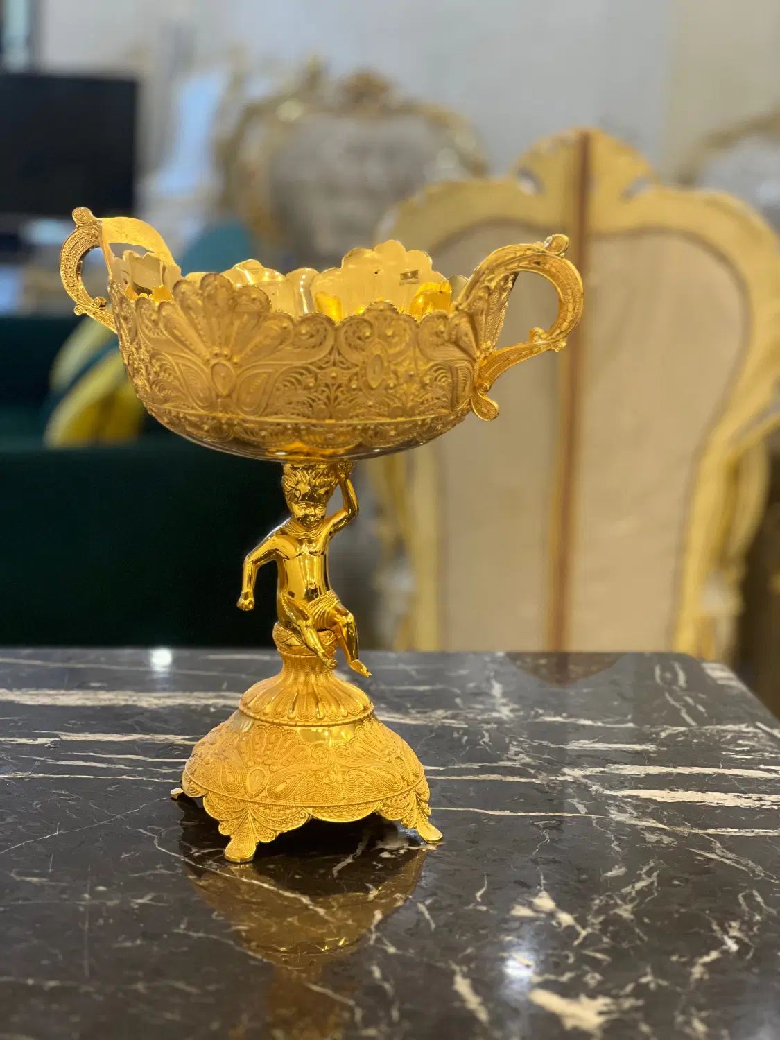 ظرف دکوری پیوتر (pewter)|ظروف سرو و پذیرایی|اصفهان, دشتستان|دیوار
