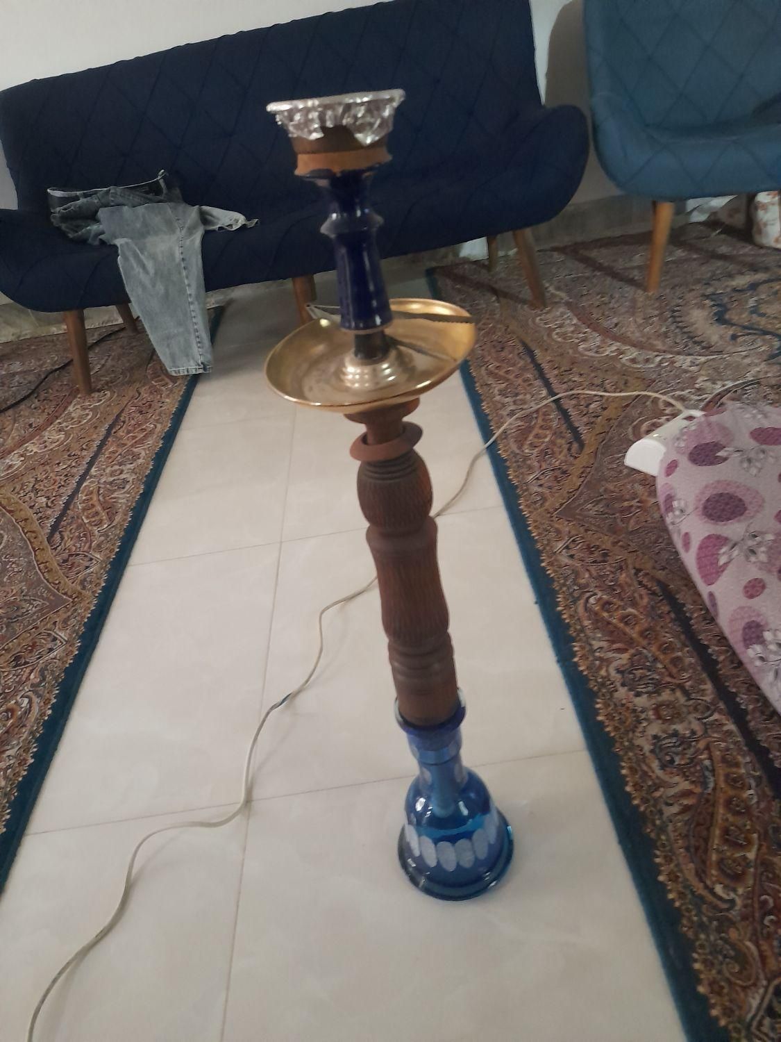 قلیون یک ساله  چوب گردو|کلکسیون و سرگرمی|شهریار, |دیوار