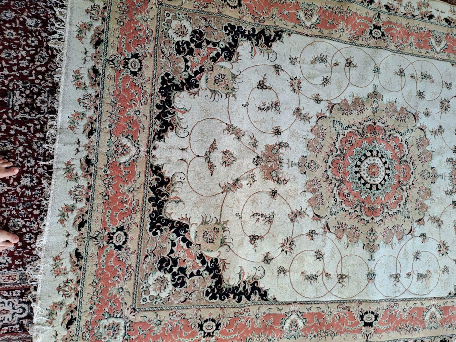 ۲ عدد فرش ۶ متری|فرش|لشت نشا, |دیوار