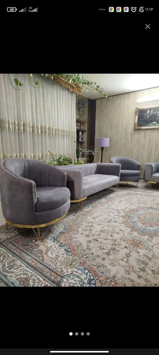 مبل راحتی|مبلمان خانگی و میز عسلی|اصفهان, سنبلستان|دیوار