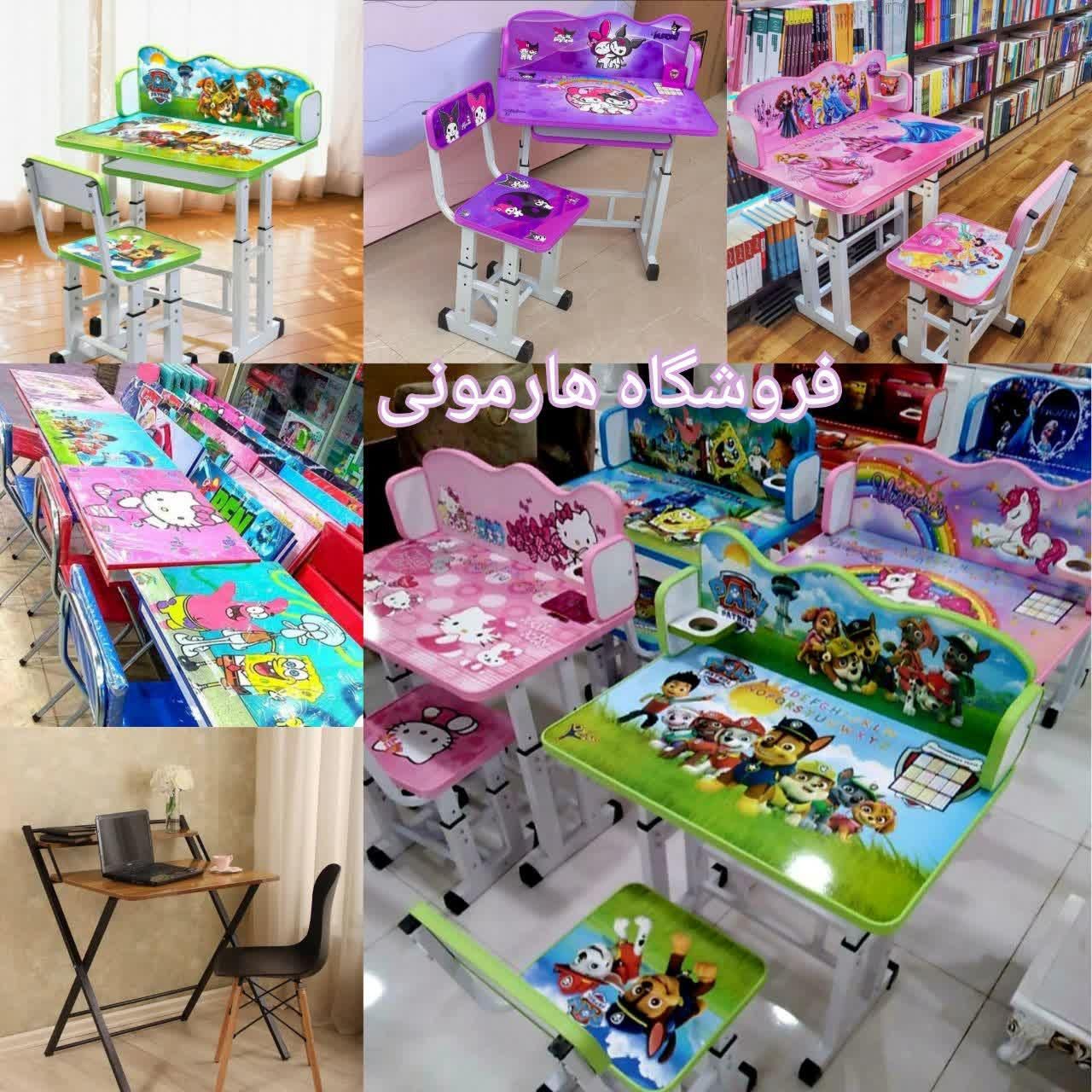 میز وصندلی تحریر کودک نو وآکبند|میز تحریر و کامپیوتر|تبریز, |دیوار