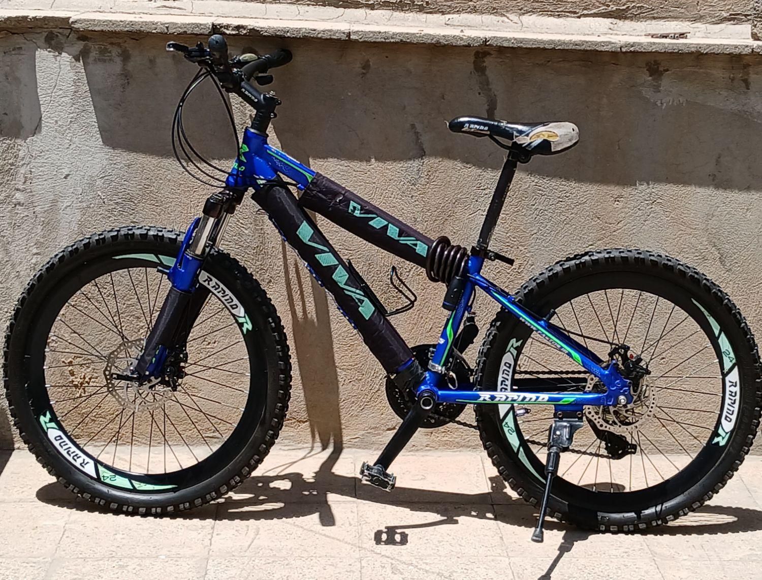 دوچرخه برند راپیدو سایز ۲۴|دوچرخه، اسکیت، اسکوتر|تهران, مشیریه|دیوار